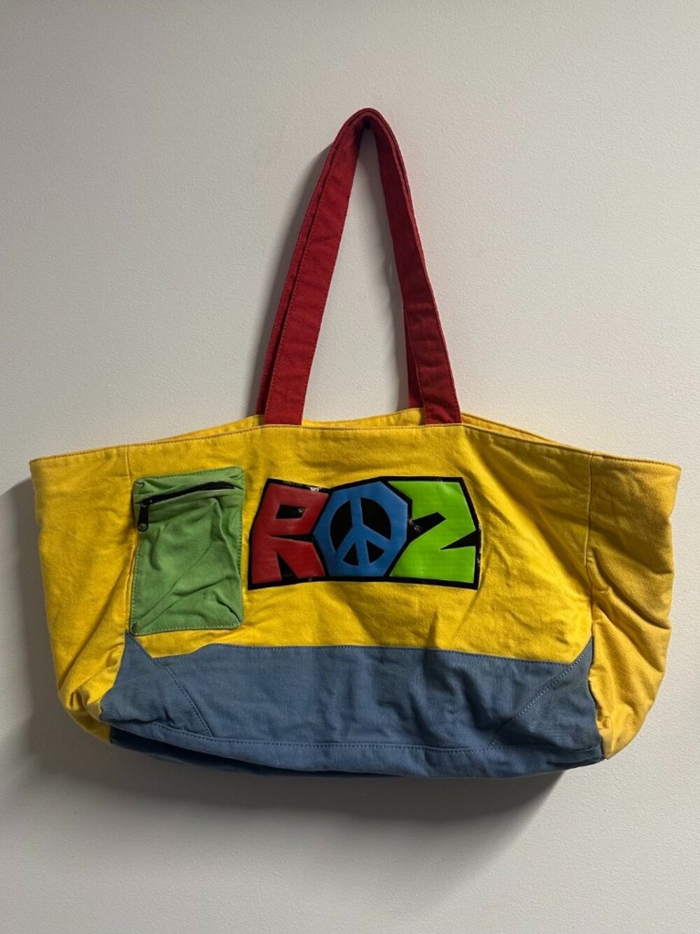 Round Two Sean Wotherspoon Multicolored Tote Bag Hiking Hype Vintage